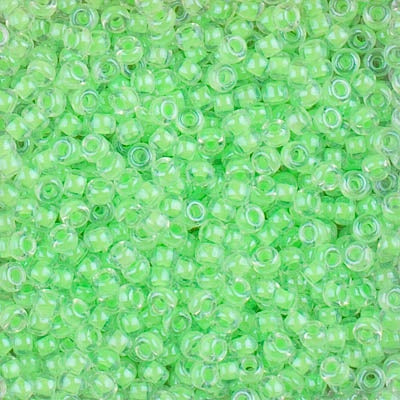 8-1120 - Luminous Bright Lime Inside Color Lined  10 grams
